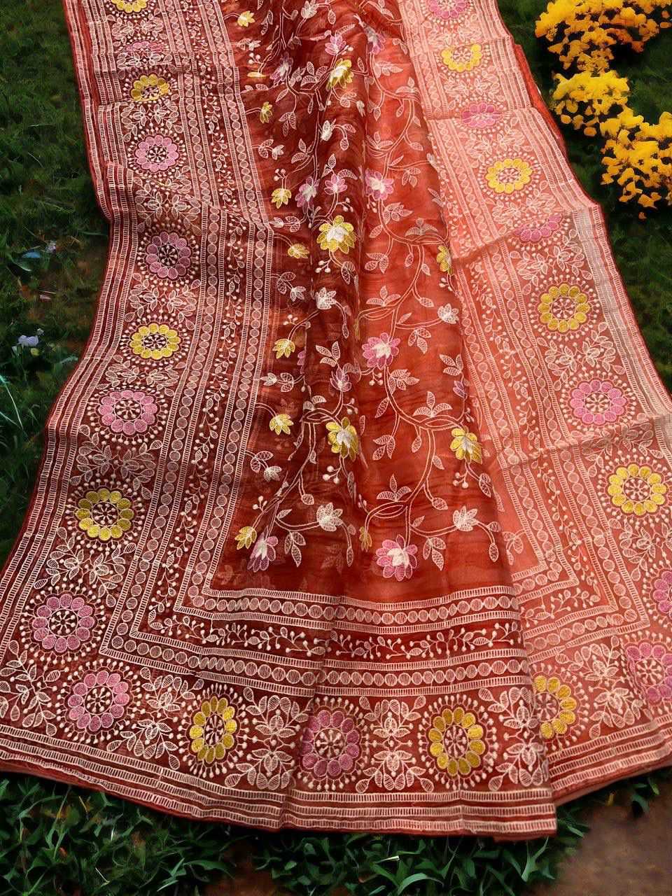 YNF ORGANZA MPL ARIYA WHOLESALE SAREES MANUFACTURER